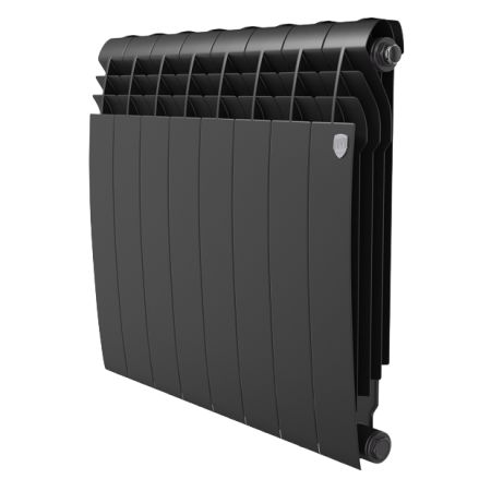 Радиатор биметал. Royal BiLiner 500/Noir Sable (черн.) - 8 секц.(стар.арт.НС-1084937)