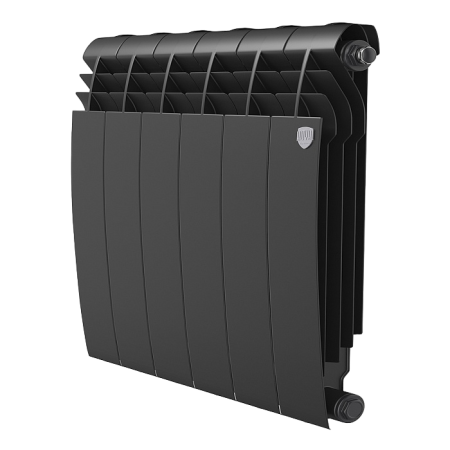 Радиатор биметал. Royal BiLiner 500/Noir Sable (черн.) - 6 секц.(стар.арт.НС-1084944)